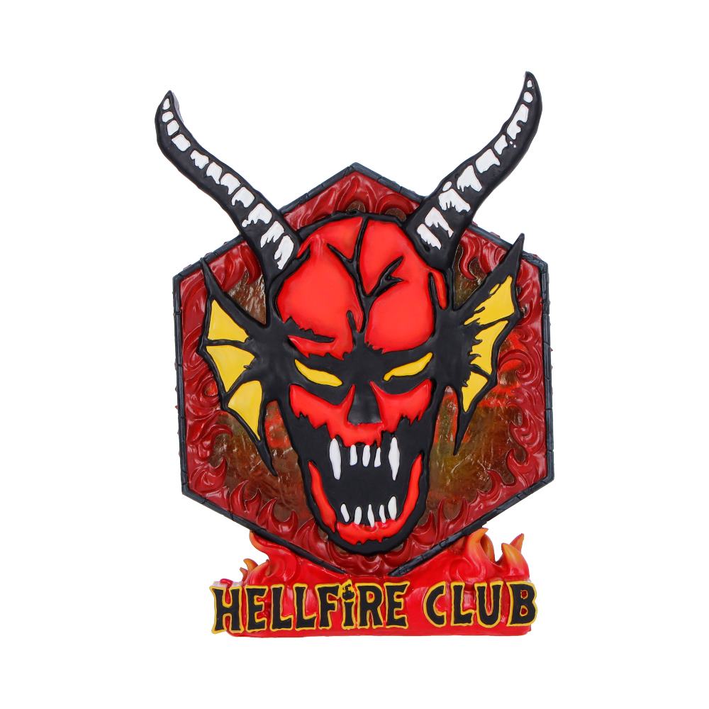 Stranger Things Hellfire Club lamp by Nemesis Now, 23.6cm tall, featuring themed design and detailed craftsmanship.